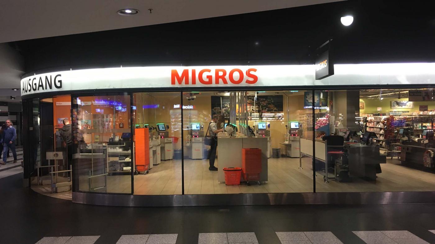 Migros Shopville Hauptbahnhof Zürich